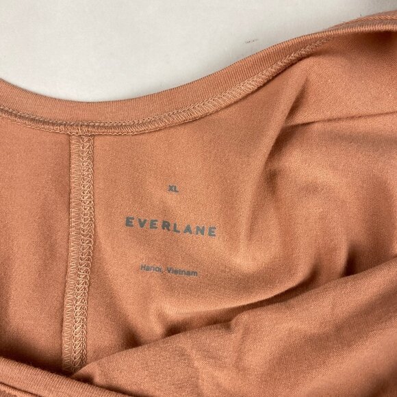 NWT Everlane Supima Scoop Back Long Sleeve Shirt Women's Size XL - Picture 8 of 14